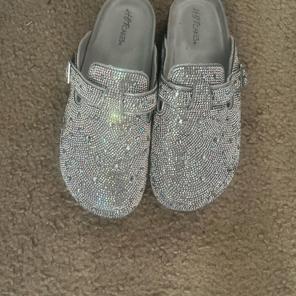Sparkly clogs